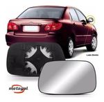 LENTE SUB RETROVISOR TOYOTA COROLLA 03/08 SUBCONJ LD