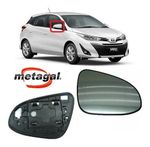LENTE SUB RETROVISOR TOYOTA YARIS 18/25 SUBCONJUNTO LD