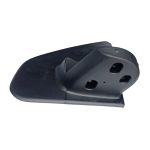 SUPORTE BASE PÉ RETROVISOR PRETO METAGAL ESQ ECOSPORT 2003 2004 2005 2006 2007 2008 2009 2010 2011