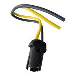 SOQUETE GLOBO ÓTICO P/LAMP PINGÃO 5W C/FIO 1mm