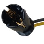 SOQUETE GLOBO ÓTICO P/LAMP PINGÃO 5W C/FIO 1mm