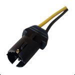 SOQUETE GLOBO ÓTICO P/LAMP PINGÃO 5W C/FIO 1mm