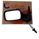 RETROVISOR C/CONTROLE ALAVANCA 4 PORTAS ESQUERDO UNO FIRE 4 PORTAS 2001 2002 2003 2004 2005