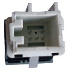 BOTAO DESEMBAÇADOR TERMICO VIDRO TRASEIRO ORIGINAL VW FOX SPACEFOX  2011 A 2022