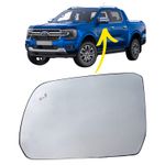 LENTE COM BASE SUBCONJUNTO RETROVISOR COM SENSOR ESQ METAGAL FORD RANGER 2024