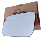 LENTE COM BASE SUBCONJUNTO RETROVISOR COM SENSOR ESQ METAGAL FORD RANGER 2024