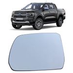 LENTE COM BASE SUBCONJUNTO RETROVISOR SEM SENSOR ESQ METAGAL FORD RANGER 2024
