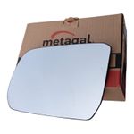 LENTE COM BASE SUBCONJUNTO RETROVISOR SEM SENSOR ESQ METAGAL FORD RANGER 2024