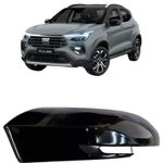 CAPA RETROVISOR PRETA LISA ESQ ORIGINAL METAGAL FIAT PULSE 2021 2022 2023 2024