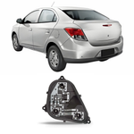 CIRCUITO LANTERNA TRASEIRA ORIGINAL GM 52037867 ESQUERDO PRISMA 2013 2014 2015 2016