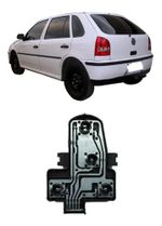 Par Tampa Circuito G3 Soquete Lanterna Gol G3 2000 2001 2002 2003 2004