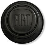 Jogo 4 Calota Copinho FIAT Miolo Roda Ferro FIAT Fiorino Doblo Strada Uno - Preto