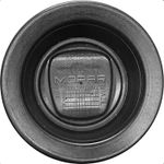 Jogo 4 Calota Copinho FIAT Miolo Roda Ferro FIAT Fiorino Doblo Strada Uno - Preto