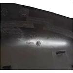 CAPA RETROVISOR PRETA FOSCA TEXTURIZADA METAGAL DIREITA PALIO G5 MOBI GRAND SIENA 2012 A 2026
