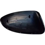 CAPA RETROVISOR PRETA LISA SEM PINTURA METAGAL RGVC67LI ESQUERDA CRUZE 2012 2013 2014 2015 2016