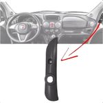 MOLDURA ACABAMENTO INTERNO RETROVISOR C/C ORIGINAL FIAT 735367973 DIREITO DOBLO 2002 A 2009