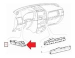 BOTAO COMPUTADOR BORDO ORIGINAL PALIO