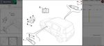MOLDURA PORTA COM BOTOES ORIGINAL FIAT 100262420 100247602 PORTA ESQUERDA NOVO UNO 2016 2017 2018 2019 2020 2021