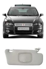 QUEBRASOL PARASOL COM ESPELHO SEM LUZ FIAT 100159523 DIREITO STILO 2003 A 2007