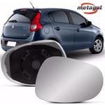 LENTE C/BASE SUBCONJUNTO RETROVISOR METAGAL RTUM50 DIREITO PALIO G5 GRAND SIENA 2012 2013 2014 2015 2016 2017
