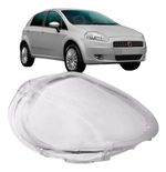 LENTE FAROL POLICARBONATO FIAT PUNTO 07/12 LENTE FAROL (POLICARBONATO) LD