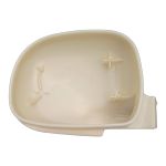 CAPA RETROVISOR NO PLASTICO LEITOSA METAGAL ESQ S10 1995