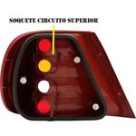 CIRCUITO DA LANTERNA TRASEIRA SUPERIOR FREIO/PISCA ARTEB DIREITO SIENA G2 2001 2002 2003 2004