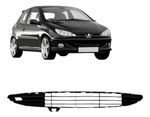 GRADE MOLDURA CENTRAL P/CHOQUE CENTRAL PEUGEOT 206 98/04 GRADE P/CHO DIANT CENTRAL PTO (BOQUINHA)