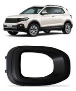 MOLDURA FAROL AUX GRADE P/CHOQUE PARACHOQUE VW T-CROSS 19/24 GRADE LAT P/CHOQ DIA S/F MOLD CZA LD