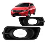 MOLDURA FAROL AUX GRADE P/CHOQUE PARACHOQUE HONDA CITY 12/14 GRADE P/CHOQUE DIANT C/F LE