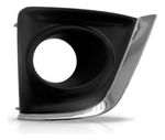 MOLDURA FAROL AUX GRADE P/CHOQUE PARACHOQUE TOYOTA COROLLA 14/17 GRADE P/CHOQ DIANT C/F MOLD CROM LD