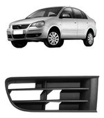 MOLDURA FAROL AUX GRADE P/CHOQUE PARACHOQUE VW POLO 03/06 GRADE P/CHOQUE DIANT S/F LD