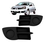 MOLDURA FAROL AUX GRADE P/CHOQUE PARACHOQUE RENAULT CLIO 06/11 GRADE P/CHOQUE DIANT S/F LE