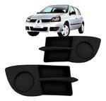 MOLDURA FAROL AUX GRADE P/CHOQUE PARACHOQUE RENAULT CLIO 06/11 GRADE P/CHOQUE DIANT S/F LD