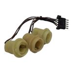 KIT TOMADA CHICOTE SOQUETE LANTERNA TRASEIRA TRAZ ORIGINAL VW 5W7945257 SAVEIRO G4 2006 A 2012