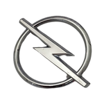EMBLEMA MODELO OPEL TAMPA DA MALA ORIGINAL GM 93398718 CORSA  NOVO G2 SEDAN 2002 A 2012 