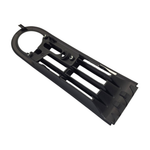 GRADE MOLDURA COM FURO FAROL AUX MILHA ESQUERDO AUDI A3 2001 2002 2003 2004 2005 2006