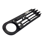 GRADE MOLDURA COM FURO FAROL AUX MILHA ESQUERDO AUDI A3 2001 2002 2003 2004 2005 2006