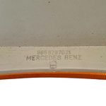 LANTERNA PISCA  SETA AMBAR ESQUERDA ORIGINAL IAM MERCEDEZ BENZ MB709 MB712 MB912 CARROCERIA MARCOPOLO 1989 a 1999
