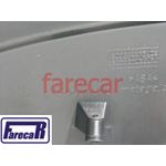 CAPA RETROVISOR INFERIOR PRETA FOSCA ORIGINAL VW METAGAL 2H0857603D9B9 ESQUERDA AMAROK 