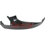 CAPA RETROVISOR INFERIOR PRETA FOSCA ORIGINAL VW METAGAL 2H0857603D9B9 ESQUERDA AMAROK 