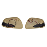 KIT PAR CAPA COM PISCA SETA DO RETROVISOR  COROLLA 2009 2010 2011 2012 2013