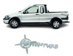 EMBLEMA FAIXA LATERAL ADESIVA ADVENTURE ORIGINAL 46832025 STRADA ADVENTURE 2001 2002 2003 2004 2005 2006 2007