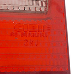LENTE DA LANTERNA TRASEIRA PARTE INFERIOR RÉ FUME CIBIE ESQUERDA QUANTUM 1991 A 2005