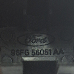 TAMPA PAINEL BOTAO FALSO ORIGINAL FORD 96FG56051AA COURRIER FIESTA ANTIGO
