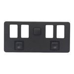 MOLDURA CONSOLE COM BOTAO RETROVISOR ELETRICO E TRAVA VIDRO TRASEIRO GM 93220680 MONZA