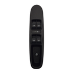 MOLDURA  COM BOTAO VIDRO ELETRICO QUADRUPLO FIAT 100198258 PORTA ESQUERDO PUNTO 