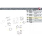 Kit C/4 Difusor Saida Ar Palio Economy Fire Way 2004 A 2017 - 100213127