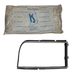 MOLDURA ARO FAROL FILETE CINZA KJ J466  DIREITO CORCEL 2 II 1978 A 1984