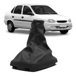 COIFA COM MOLDURA ALAVANCA CAMBIO CORSA G1 1994 A 2001